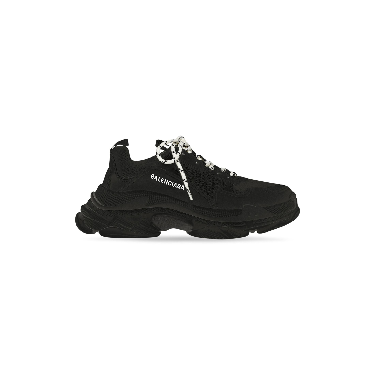 WOMEN'S TRIPLE S SNEAKER IN BLACK
